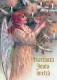 ANGELO Buon Anno Natale Vintage Cartolina CPSM #PAH205.IT - Angels