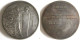 Médaille En Argent Massif Lavoisier Union Des Industries Chimiques, Attribué En 1949 à J. Belin, Nue - Other & Unclassified