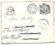 (C05) COVER WITH 1P. STAMP ABOUTICH => UK 1895 - 1866-1914 Khedivate Of Egypt