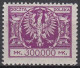 PL203 – POLOGNE - POLAND – 1924 – ARMS OF POLAND – MI # 197 MNH 10 € - Unused Stamps