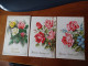 Delcampe - CP Anniversaire Fleurs Roses Lot De 18 Voir Les Cartes Neuves Non Envoyées - Geburtstag