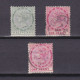 TOBAGO 1885, SG #20-21, MH/Used - Trindad & Tobago (...-1961)
