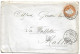 (C05) 2P. STATIONERY COVER ALEXANDRIE => MALTA 1890 - 1866-1914 Khedivate Of Egypt
