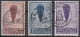 BE032B – BELGIQUE - BELGIUM – 1932 – PICCARD’S STRATOSPHERE BALLOON – SG # 621/3 USED 24 € - Used Stamps