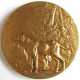 Médaille En Bronze Société Canine De Guyenne Et Gascogne, Bordeaux 1929, Par A. Dubois - Sonstige & Ohne Zuordnung