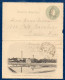 Argentina, 1898, Domestic Use Postal Stationery, Establecimiento Aguas Corrientes   (089) - Covers & Documents