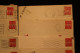 FRANCE LOT DE 10 LETTRES Avec N°12 FRANCHISE MILITAIRE - Covers & Documents