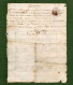 Delcampe - D-FR Révolution 1794 ARLES Certificat De Service & Civisme I^ Bataillon Loir Et Cher - Documents Historiques