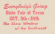 Meter Top Cut USA 1948 State Fair Of Texas - Carnaval