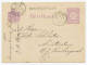Naamstempel Barsingerhorn 1881 - Briefe U. Dokumente