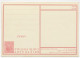 Postal Stationery Netherlands 1937 - Reversed Backside Dolmen - Megalith - Rolde  - Prehistory