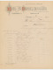 Nota S Gravenhage 1892 - Boek En Handelsdrukkerij - Niederlande
