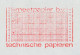 Meter Cover Netherlands 1982 Measuring Paper - Wormer - Andere & Zonder Classificatie