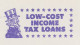 Meter Cover USA 1959 Low-Cost Income Tax Loans - Unclassified