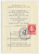 Fabrics Postcard / Postmark Germany 1952 Pope Pius XII - Andere & Zonder Classificatie
