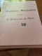 Delcampe - Livre Culture Histoire CAHIERS AFRICAINS De Charles COMBES Manuscrit Dactylographié.Ensemble Complet  20 Cahiers (magie) - Geschiedenis