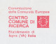 Meter Cover Italy 1990 Joint Research Center Ispra - Europese Instellingen