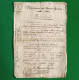 D-FR Révolution 1794 BAYONNE Certificat De Non Inscription Sur La Liste D'Emigrés - Documents Historiques