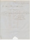 Treinbrief Amsterdam - Arnhem 1852 - Exp. Koens / Spoortrein - Covers & Documents