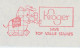 Meter Top Cut USA 1957 Elephant - Top Value Stamps - Autres & Non Classés