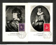 PAYS-BAS - NEDERLAND - 2 Cartes MAXIMUM 1956 - Constantin Huygens - Jongensportret - Maximum Cards