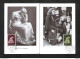 PAYS-BAS - NEDERLAND - 2 Cartes MAXIMUM 1960 - MAILLOL (La Douleur) - Année Des Réfugiés - Maximumkaarten