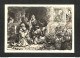 PAYS-BAS - NEDERLAND - Carte MAXIMUM 1956 - Biddende Tobias Met Zijn Familie - Rembrandt - Maximumkaarten