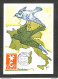 PAYS-BAS - NEDERLAND - Carte MAXIMUM 1958 - EUROPA - Cartes-Maximum (CM)