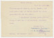 Firma Briefkaart Bussum 1933 - Houthandel - Zonder Classificatie
