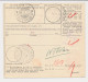 Censored Postal Money Order Padang Pandjang Dai Nippon N.I. 1943 - Indie Olandesi