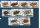 1970 BURUNDI 350-62C + PA 120-28** Insectes, Série Complète , Côte 80.00 - Unused Stamps