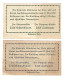 **Austria Notgeld Steinhaus Bei Wels 10+20 Heller  1030.1b - Austria