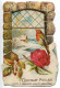 LOT De 3 * IMAGE CHROMO CHOCOLAT POULAIN * Oiseaux : Rouge Gorge - Mésange - Cygne - Poulain