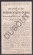 WOI - D. De Kimpe °Zele 1881 †Billy, Frankrijk 1917 Als Opgeëiste Werkloze (F586) - Obituary Notices