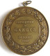 Médaille En Bronze Exposition De GANGES Hérault, 1922 . Chambre De Commerce De Montpellier, Ange Nu, Par DUBOIS - Sonstige & Ohne Zuordnung