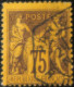 R1311/3087 - FRANCE - SAGE TYPE II N°99 >>> CACHET SPECIAL (BUREAU SUPPLEMENTAIRE) : PARIS - 1876-1898 Sage (Type II)