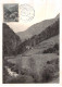 ANDORRE.Carte Maximum.AM14036.27/03/1964.Cachet Andorre.Gorges De Sant Antoni - Oblitérés