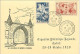 TIMBRES.n°13170.SERVICE PHILATELIQUE LE MONDE.PARIS.1950.LE CLOITRE ST SPIRE A CORBEIL - 1950-1959