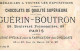 CHROMOS.AM23093.6x9 Cm Env.Chocolat Guérin-Boutron.Omelette Aux Fines Herbes - Guérin-Boutron