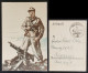 GERMANY THIRD 3rd REICH ORIGINAL PROPAGANDA CARD WEHRMACHT HEAVY MACHINE GUN FELDPOST 1943 - War 1939-45