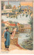 CHROMOS.AM23848.9x14 Cm Env.Chocolat Lombart.Nos Colonies.Indo-Chine - Lombart