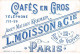 CHROMOS.AM23776.7x10 Cm Env.Café.L. Moisson & Cie.Kremer.M. Fugere.La Cigale Madrilène - Tee & Kaffee