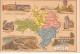 CHROMOS.AM23501.7x11 Cm Env.Chicorée A La Cantinière Française.G Black.Carte Région.Gard - Tee & Kaffee