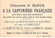 CHROMOS.AM23485.7x11 Cm Env.Chicorée A La Cantinière Française.G Black.Carte Région.Alsace-Lorraine - Tee & Kaffee