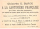 CHROMOS.AM23474.7x11 Cm Env.Chicorée A La Cantinière Française.G Black.Carte Région.Saône Et Loire - Tea & Coffee Manufacturers