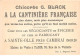 CHROMOS.AM23424.7x11 Cm Env.Chicorée A La Cantinière Française.G Black.Carte Région.Gers - Tee & Kaffee
