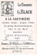 CHROMOS.AM23263.7x10 Cm Env.Chicorée G Black.A La Cantinière.N°12.La Corvée De Quartier - Tea & Coffee Manufacturers