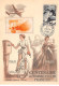 FRANCE.Carte Maximum.AM13746.01/06/1949.Cachet Paris.Centenaire Du Timbre Poste Français - 1940-1949