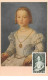 1954 .carte Maximum .sarre .102511 . Donna Maria De Madici .cachet Ersttag . - Cartoline Maximum