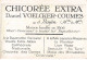 Chromos -COR12363 - Chicorée Voelcker - La Grande Guerre - Hydravion - Sous-marin - 7x11cm Env. - Tee & Kaffee
